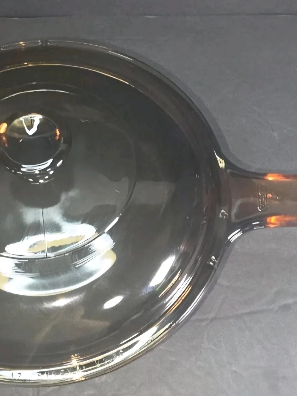 Vintage 1990s Corning Visions Amber 7